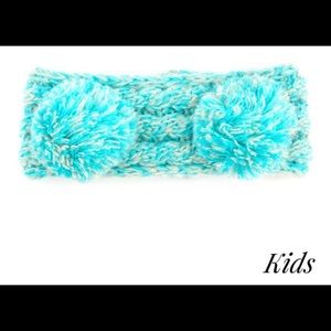 CC Kids Double Pom Headband NWT Mint